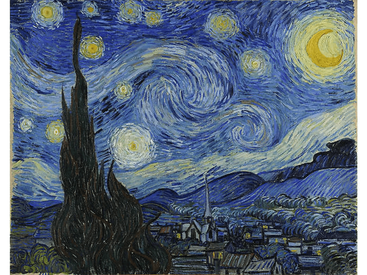 The Starry Night, 1889